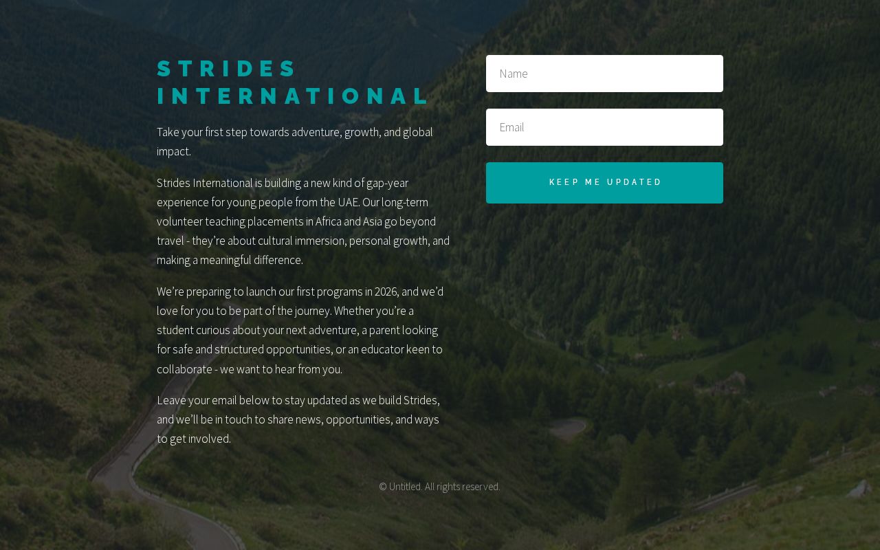 Strides International